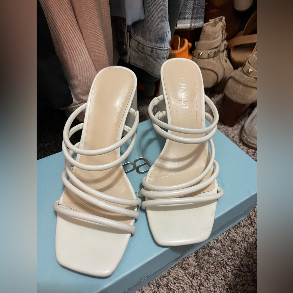 Nine West block heels